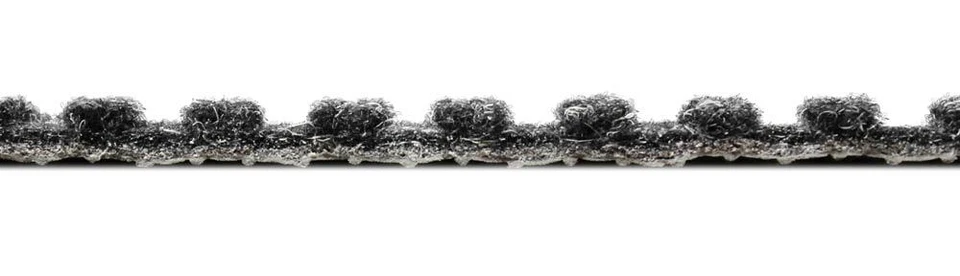 HEAVY-DUTY RIBBED INDOOR/OUTDOOR CARPET CHARCOAL BLACK patio deck boat garage - Image 3 of 4