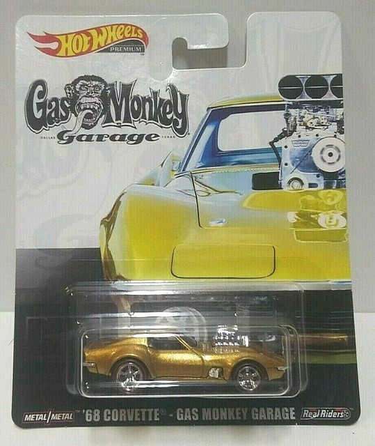 2018 Hot Wheels Gas Monkey Garage '68 Corvette Gas Monkey ...