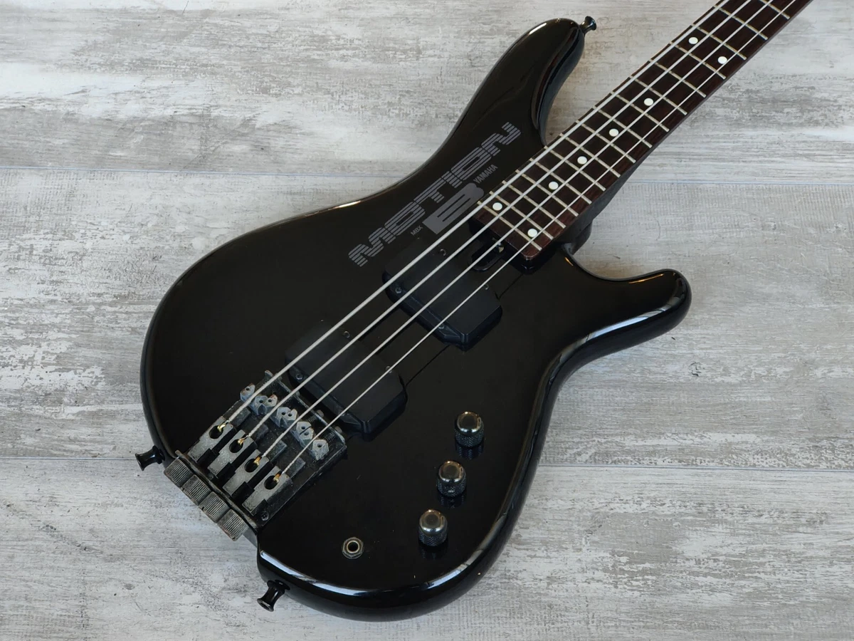 1980 s Yamaha Japan MBX Motion B Headless Medium Scale Bass Black