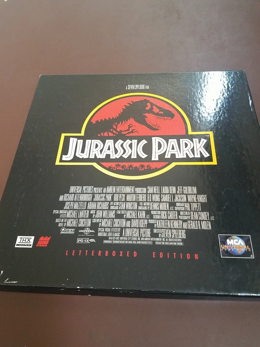 Jurassic Park Laserdisc