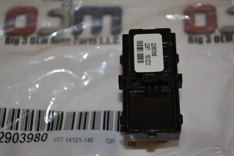 Interruptor de bloqueo de puerta lateral del conductor Chevrolet Sonic Malibu Equinox LH nuevo OEM 84545413 Foto 2 de 3