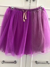 J Crew Crewcuts skirt girls Size xl 12 Pink Purple Color Tulle Skirt dress