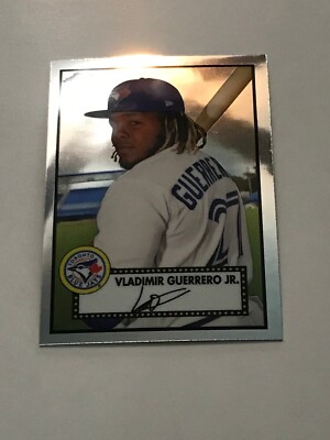 Vladimir Guerrero Jr ルーキー直筆サインカード　状態完璧！ Vladimir Guerrero Jr Autographed 2019 Topps Series 2 RC Card (No