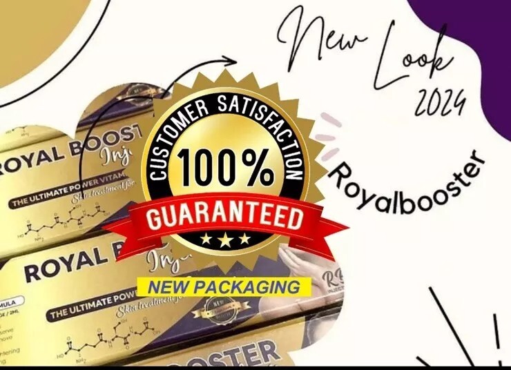 Blanqueador de glutatión Royal Booster Skin con vitamina C y colágeno