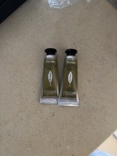 2 pcs New L'Occitane Verveine Cooling Hand Cream Gel - Travel Size 0.3oz/10ml