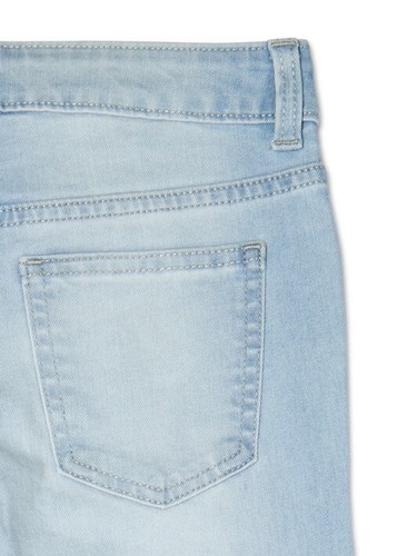 NWT Wonder Nation Jeans 12 Girls Light Wash KT Skinny Mid Rise Blue Stretch - Picture 2 of 10