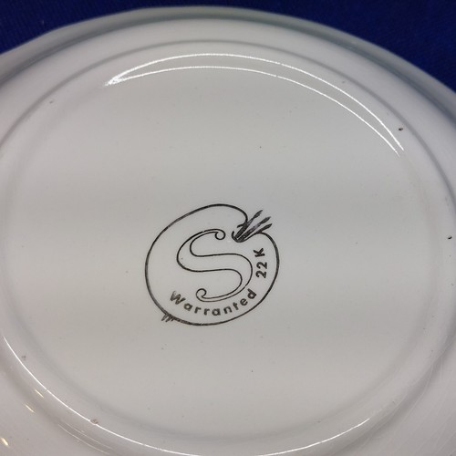 Vintage Sabin China SAB37 Center Landscape Design Set/4 Soup Bowls-Rare Find! - Picture 6 of 6