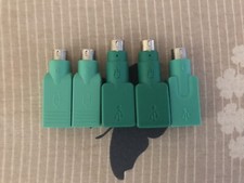 5 Mouse USB Adaptors - Green