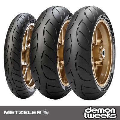Coppia Gomme Moto Metzeler Sportec M3 120/70 ZR17 58W 180/55 ZR17 - Foto 2