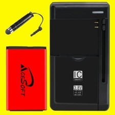 1350mAh Extended Slim Battery External Charger Pen for Verizon LG Terra VN210