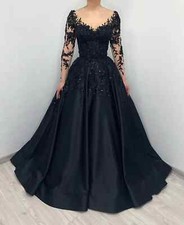 A Line Gothic Illusion Long Sleeves Boho Dresses Bridal Gowns Sequins Appliques