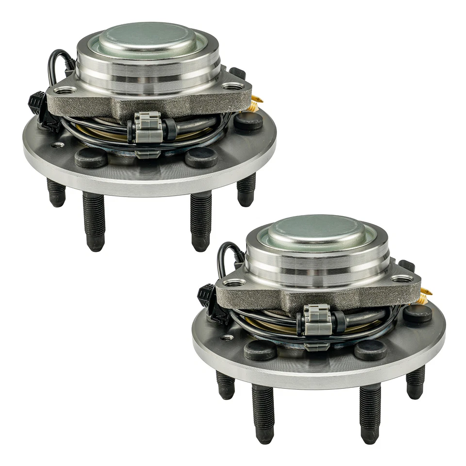 Conjunto de buje de cojinete de rueda delantera 2 X para Chevrolet Silverado 1500 2014-2018 2x2 Foto 2 de 4