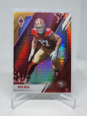 2021 Panini Phoenix #79 Nick Bosa San Francisco 49ers Fire Burst C5A