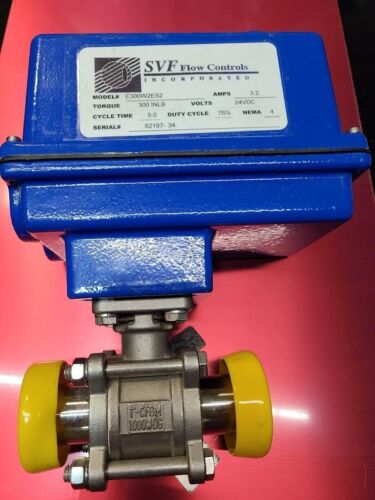 SVF Flow Controls E300W2ES2 Actuator 24VDC Used Great Sahpe use only few times - Picture 2 of 6