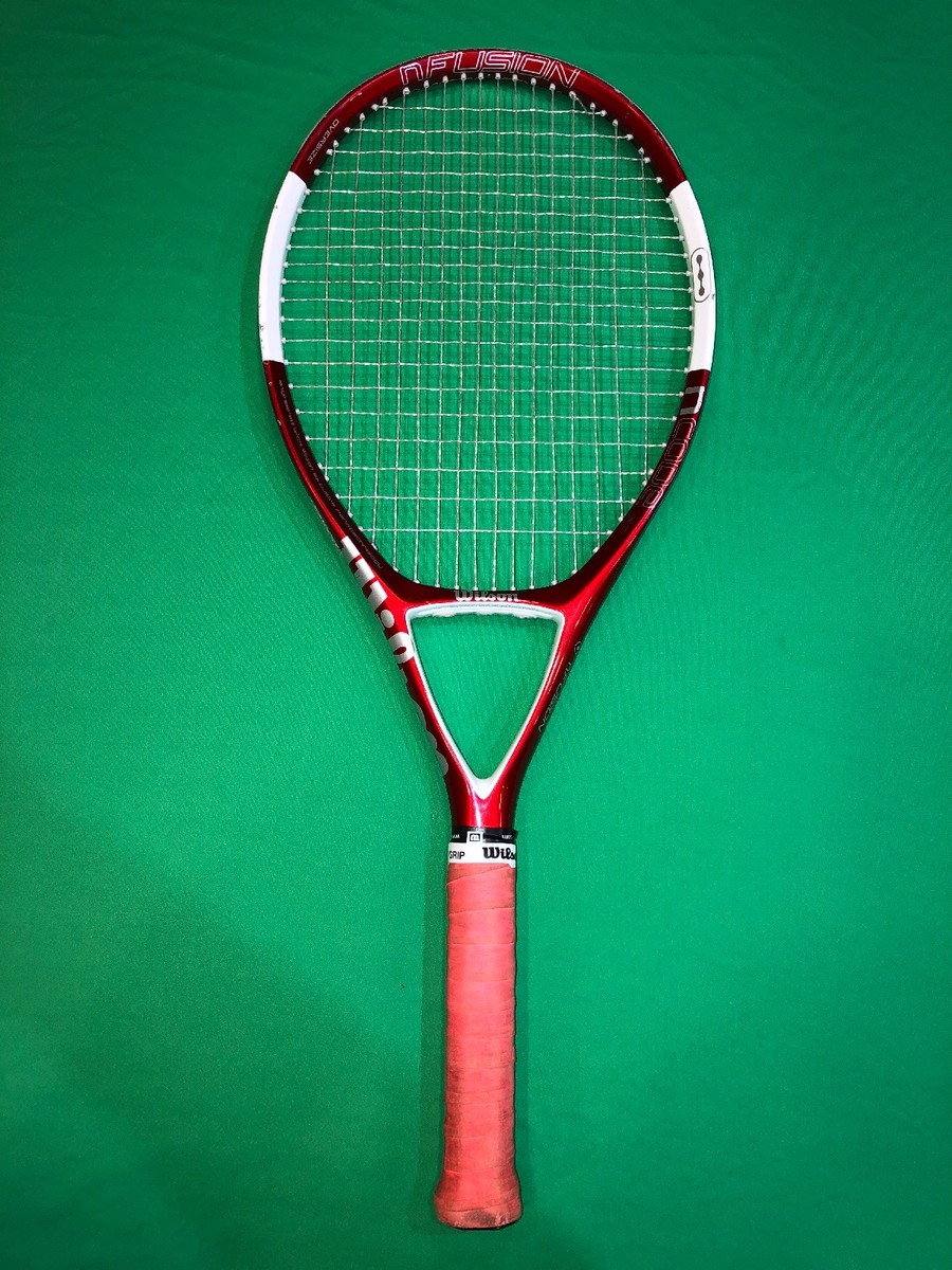 Wilson nCode nFusion Oversize OS 110 Tennis Racquet Racket 4