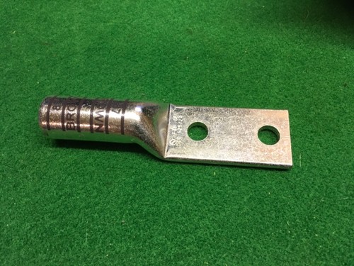 (6) Thomas & Betts 54876BE 2 hole 500KCMIL copper lug 1/2” hole New! - Picture 2 of 4
