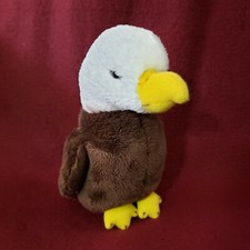 RUSS BERRIE Yomiko Classics Freddie 6" Bald Eagle Plush Stuffed Animal Toy bird