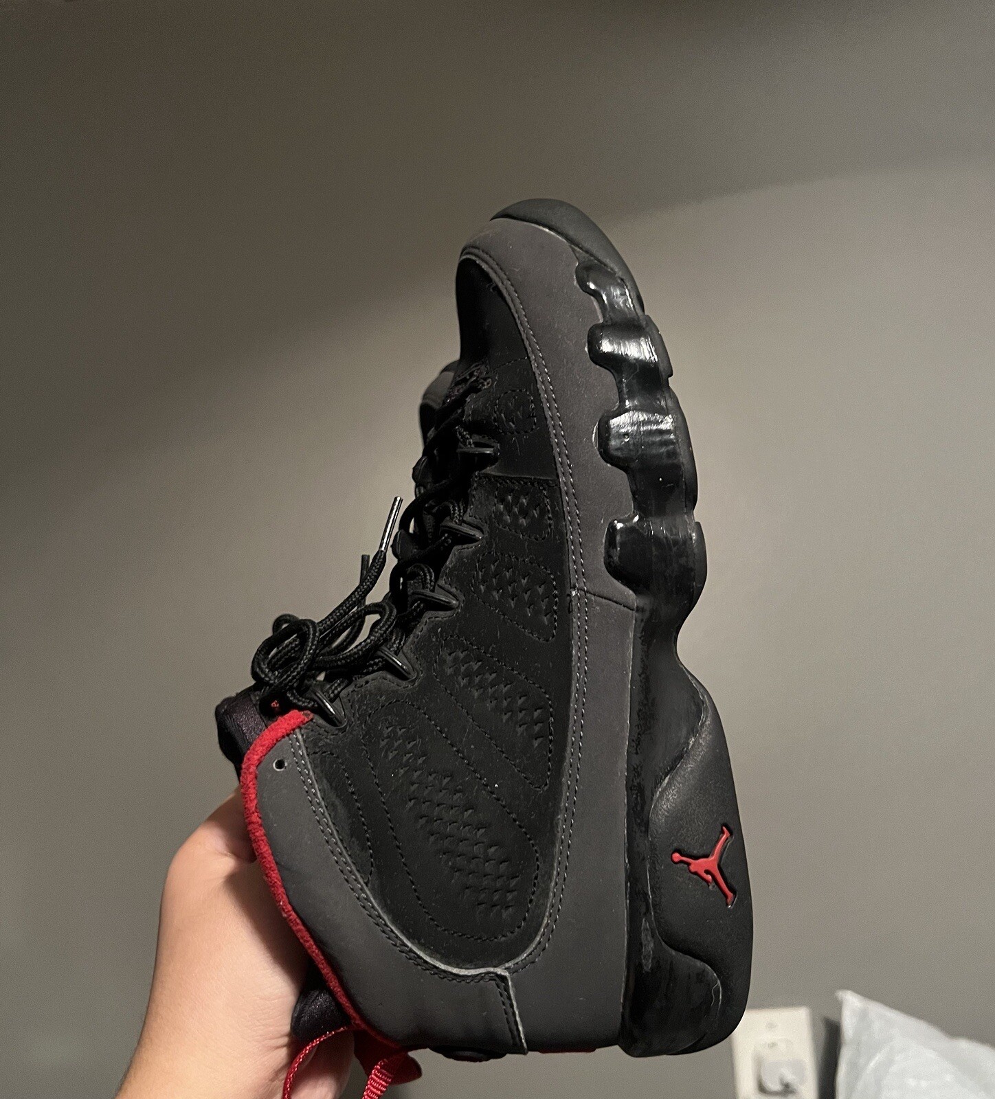 Size 7y Jordan 9 Retro Charcoal 2010 eBay