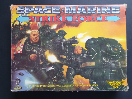 CLASSIC SPACE MARINE STRIKE FORCE WITH LOTS OF EXTRAS 1990 BOXED Z