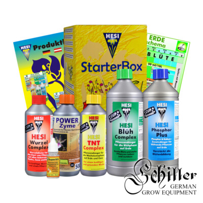 Hesi Erde Starterbox - Starter Kit Wachstum Boost indoor - Grow Dünger Set