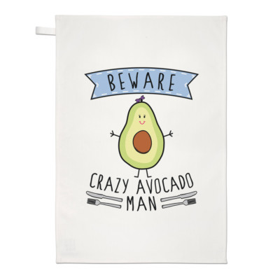Strofinaccio Da Cucina 100% Cotone - Come Rendere Il Perfetto Guacamole - Regalo Originale