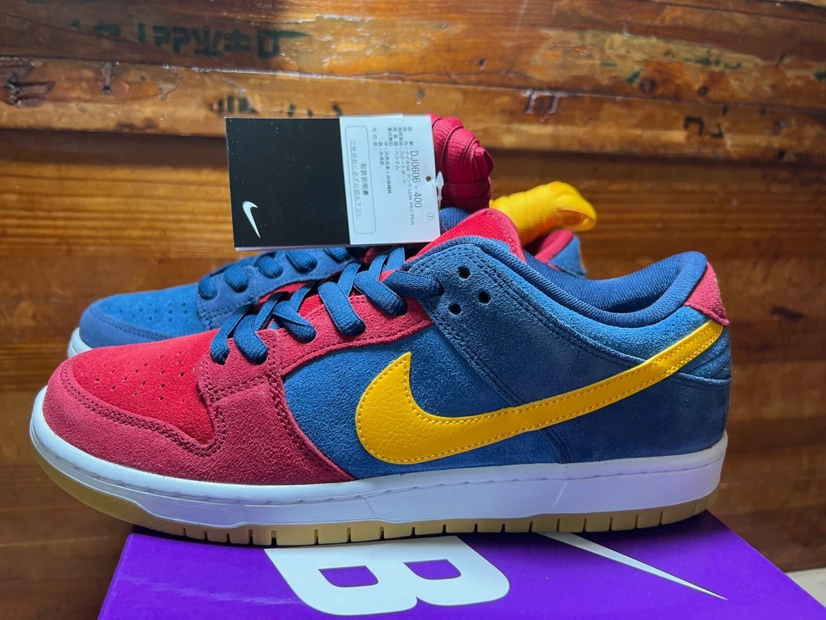 Nike Dunk SB Low Pro PRM Barcelona size 9.5 | eBay