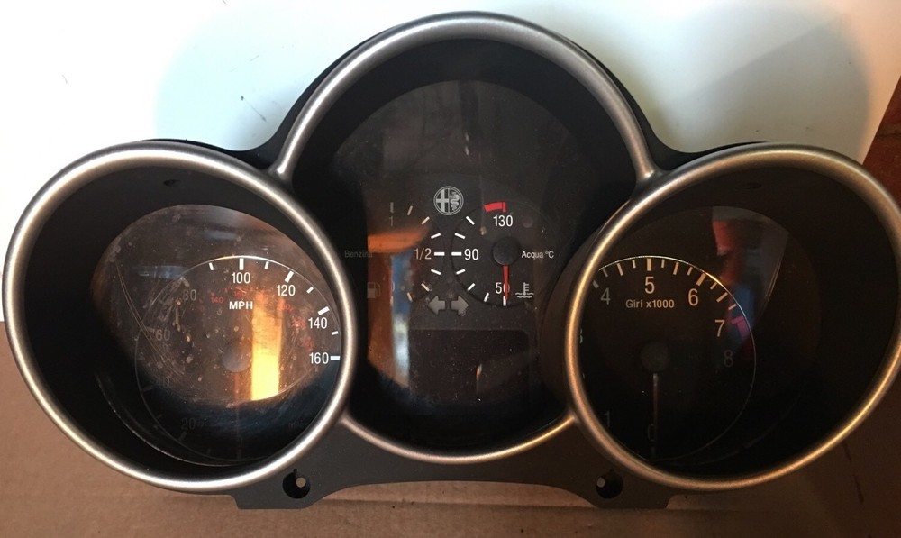 ALFA ROMEO LANCIA 147 SPEEDO HEAD DASH CLOCKS CLUSTER INSTRUMENT FREE POSTAGE