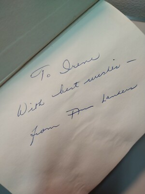 Since You Ask Me Ann Landers Signed Book HC best wishes
