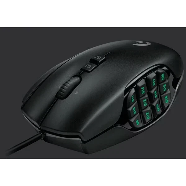 Logitech G600t MMO Ratón para Juegos Botón Logicool 20 250-8200DPI con Cable FF XIV NUEVO Foto 3 de 4