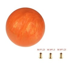Jdm V10 Pearl 54mm Round Ball Shift Knob M8x1.25 M10x1.5 M10x1.25 M12x1.25