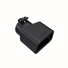 Mbrp T5120blk Black Rectangular Angle Cut Exhaust Tip 3 Inlet