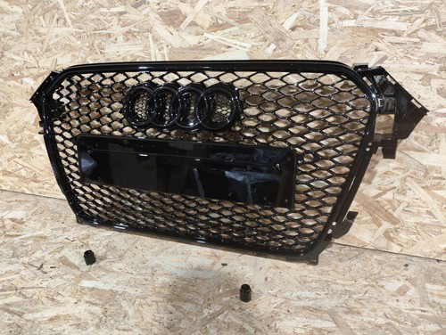 RS4 BLACK HONEYCOMB GRILLE RS AUDI A4 B8.5 12 - 15 SLINE S4 FACELIFT RS GRILL - Picture 2 of 7