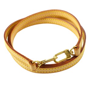 LOUIS-VUITTON-Logos-Shoulder-Strap-Brown-Leather-Handbag-Accessories-AK38290g
