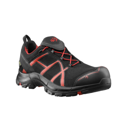 HAIX Sicherheitsschuh S3 BLACK EAGLE Safety 40 low/black-red metallfrei ESD