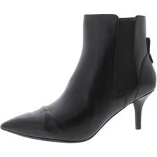 Cole Haan Womens Go To Park Leather Chelsea Booties Ankle Boots Shoes BHFO 8693