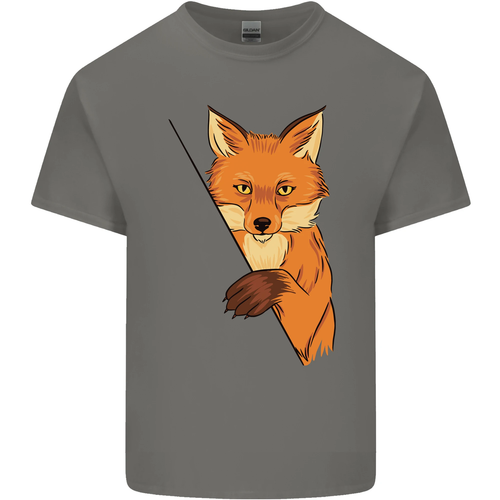 An Orange Fox Illustration Kids T-Shirt Boys Girls - Picture 47 of 77