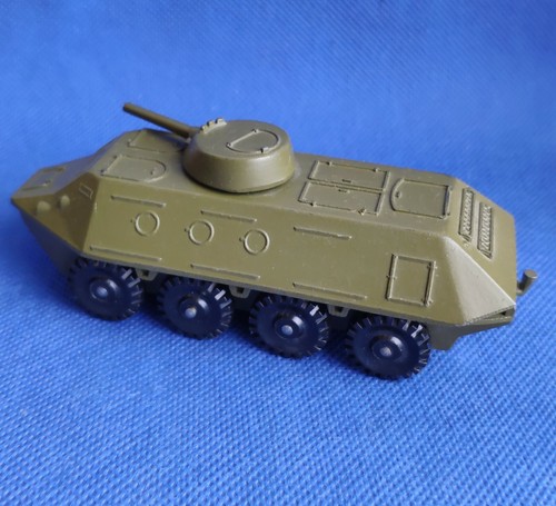 Vintage USSR Army Military Cast Metal Toy 1:43 armored personnel carrier - Picture 4 of 7