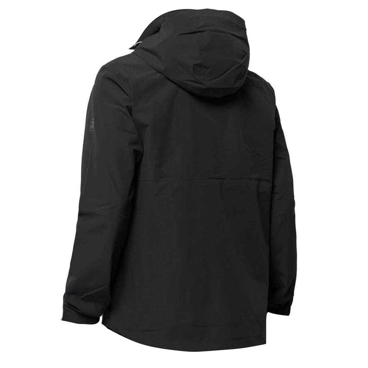 Jack Wolfskin Andean Pass Mens Jacket Hooded Windbreaker Black