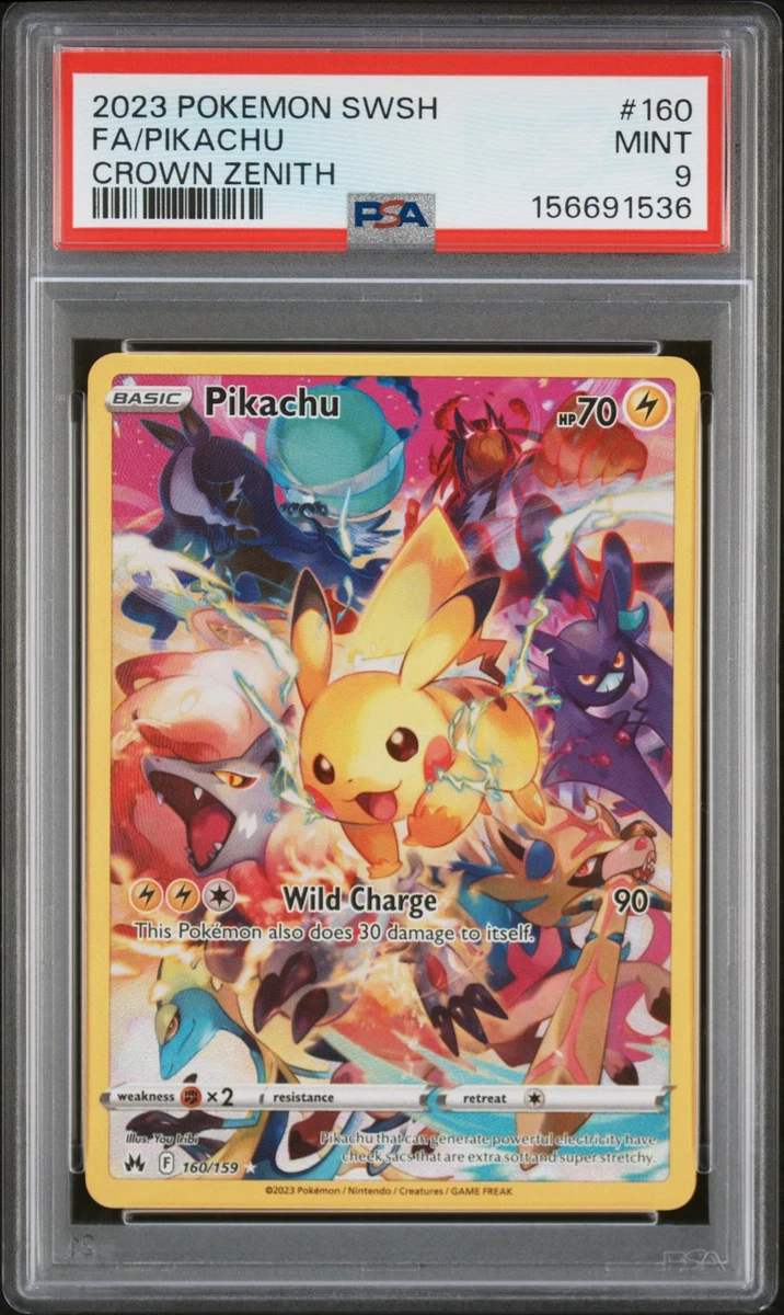 Pikachu Pokémon TCG Secret Rare Individual Collectible Card Game