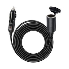 Cigarette Lighter Extension Cord Cable - 10 FT, 14 AWG Heavy Duty Male 10 feet