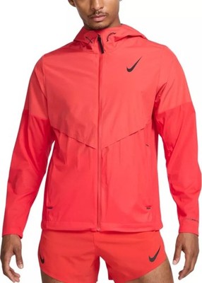 Nike Running Aerogami Rain Jacket - Men's M ~ $275.00 FZ9039 696  Orange