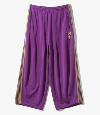 Needles Kae Tanaka HD Track Pant Size L Purple NWOT Interlock