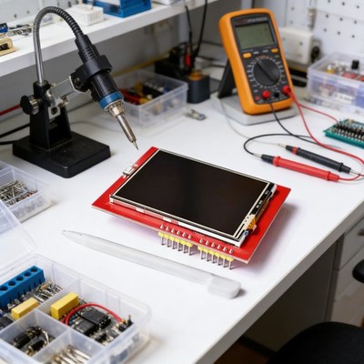 Für Arduino Entwicklung Display 2,4 Zoll TFT LCD Touchscreen mit Stylus