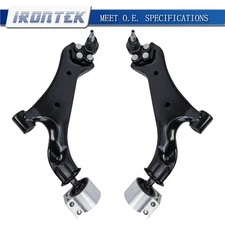 Irontek 2 Front Lower Control Arms Ball Joints for 2010-2017 Equinox GMC Terrain