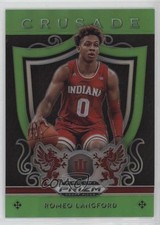 2019 Panini Prizm Draft Picks Crusade Neon Green 106/125 Romeo Langford #99 0v82