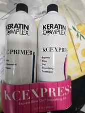Keratin Complex Express Blow Out Treatment 33.8 oz and Primer Shampoo 33.8 oz