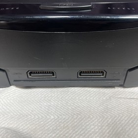 Sega Saturn Black Console Bundle MK-80000 w/ High Frequency Controller & Game