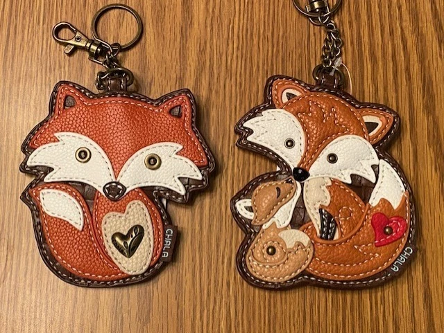 LLAVEROS CHALA ANIMAL - 22 OPCIONES!! NUEVO: FAMILIA FOX, MONO Y MAPACHE!! Foto 4 de 4