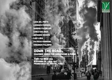 Zwei für neues Duo - Down The Road - Kammermusik für Saxophon und Klavier - CD