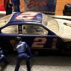NASCAR Ford #2 Elvis Theme Diecast Car Pit Crew Diorama w/ Stand Blue/White — photo 9